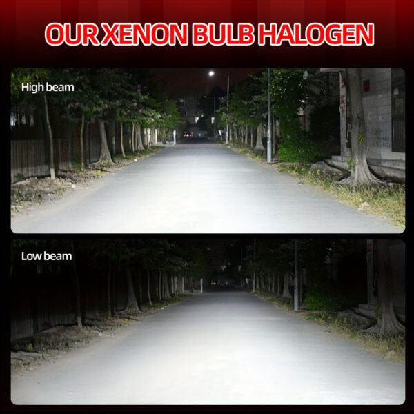 H4 LED Headlight Bulbs for Kia RIO 2 JB 2005-2018 6500K White 29000LM - Image 3