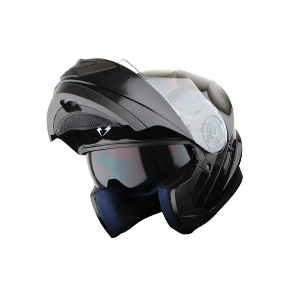 Motorcycle Full Face Modular Helmet Dual Visor LED Modular901 - Image 16
