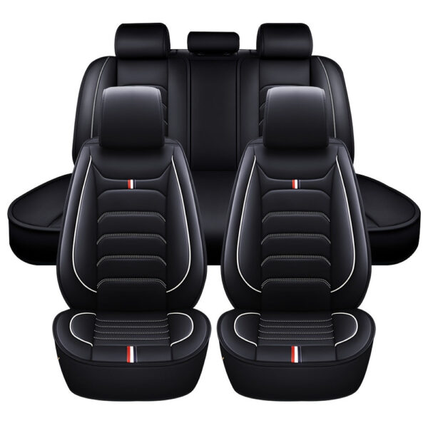 Car Seat Covers Full Set Faux Leather Universal Fit - Image 7