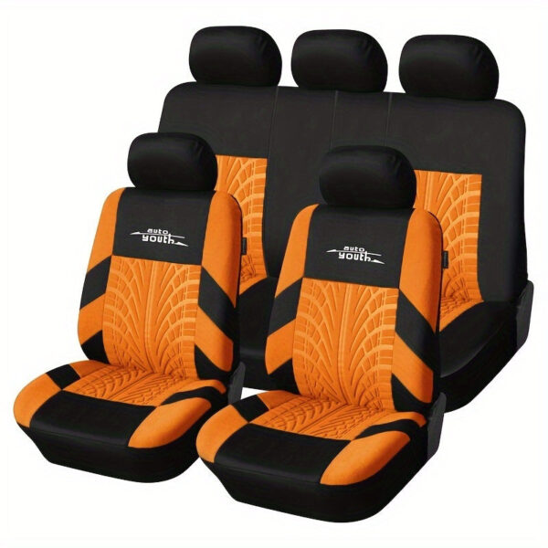 Universal Car Seat Cover Set Full Vehicle Protection - Image 6