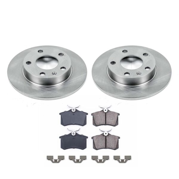 Rear Brake Pad and Rotor Kit WM80357 with Hardware - Image 6