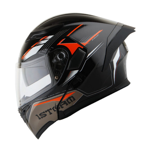 Motorcycle Modular Full Face Helmet with Dual Visor - Image 4