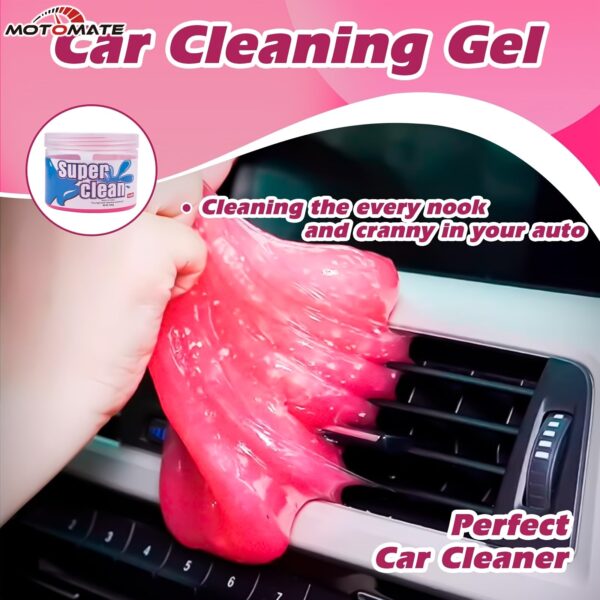 Car Interior Cleaning Gel 160g - Pink - Image 2