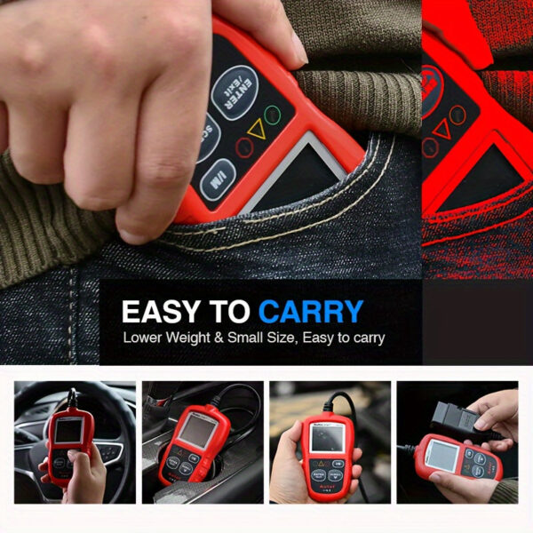Autel AL319 OBD2 Scanner Code Reader for Vehicles After 1996 - Image 3