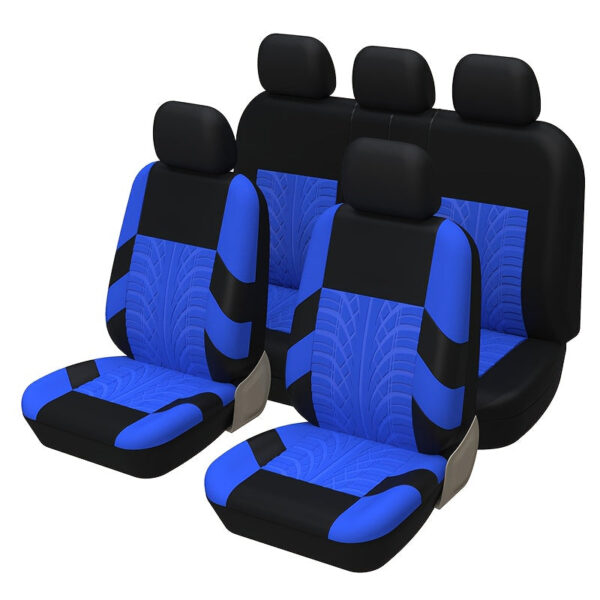Universal Beige Car Seat Cover Set 9-Piece - Image 3
