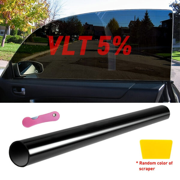 Car Window Tint Film Black 70% VLT 20" x 10ft Roll Uncut 3M - Image 2