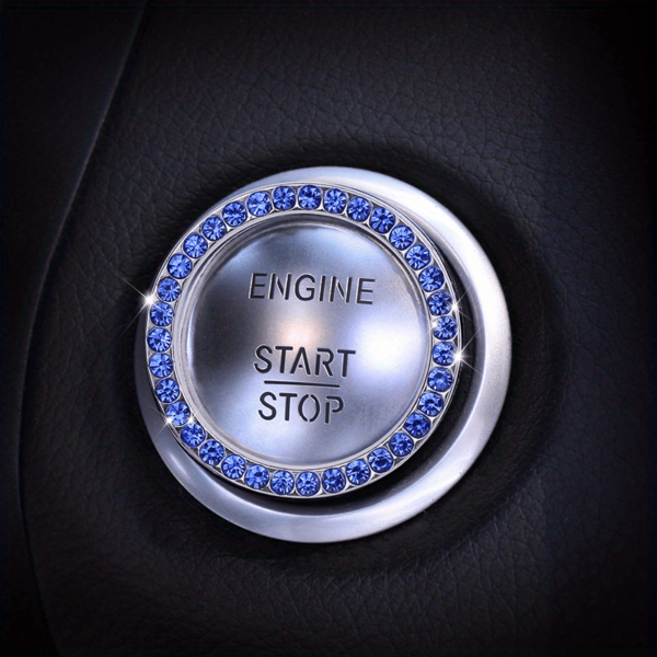 Car Ignition Ring Rhinestone Decoration - Image 4