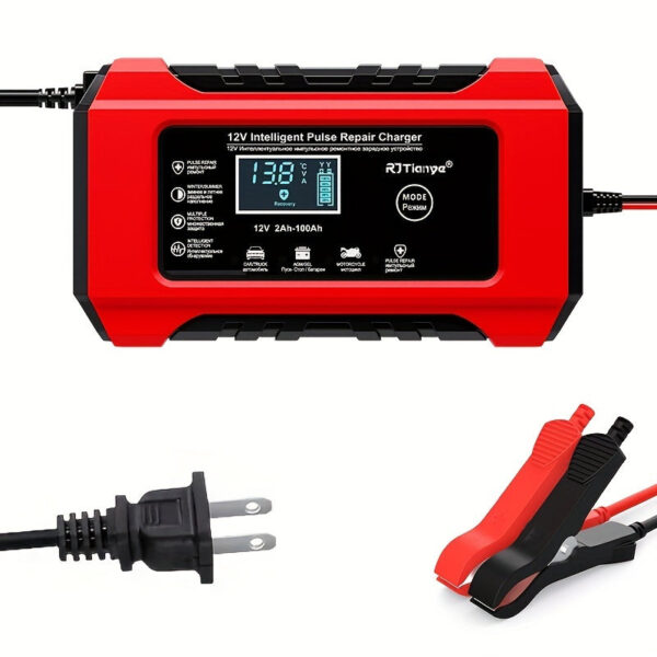 12V Smart Car Battery Charger and Maintainer 2-100Ah - Image 3