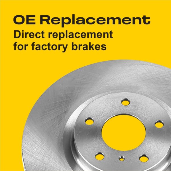 Rear Brake Pad and Rotor Kit WM80357 with Hardware - Image 4