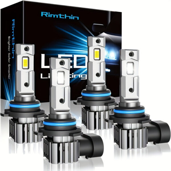 9006 LED Fog Light Bulbs 6000K White 60W 2-Pack - Image 6