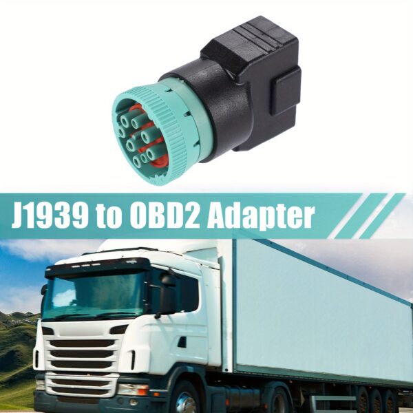 X AUTOHAUX OBD2 J1939 to J1962 Adapter Connector