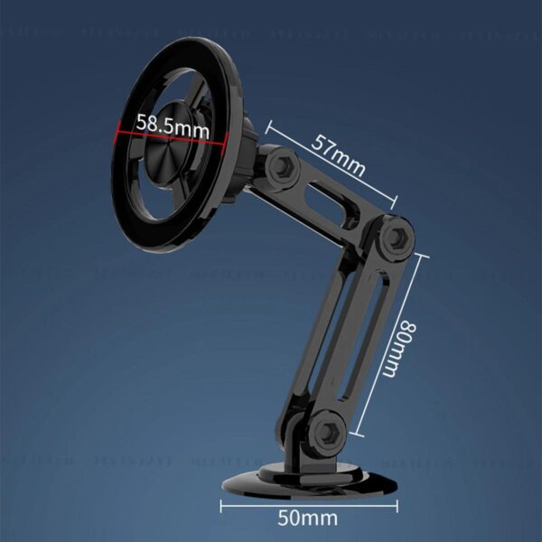 McGiLLon Magnetic Car Phone Mount - 720° Rotating - Image 2