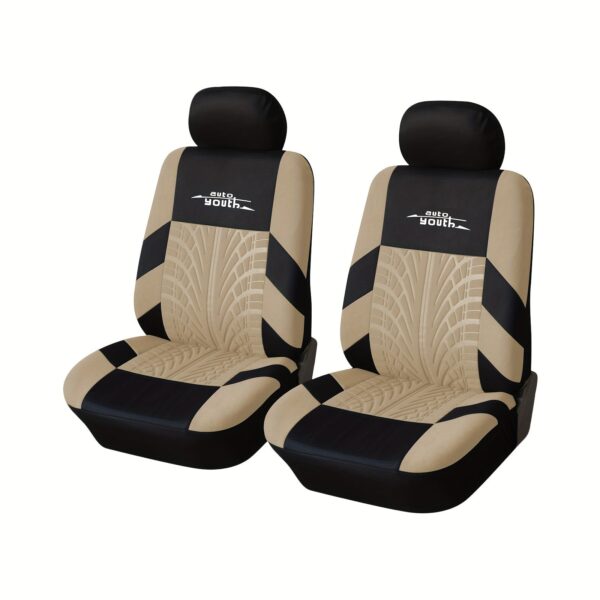 Universal Low Back Car Seat Covers Front Set - Image 9