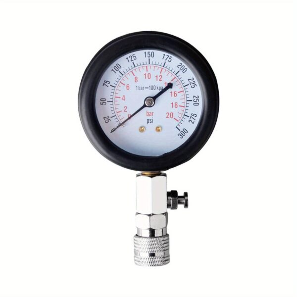 Cylinder Compression Tester Kit 11pc Auto Engine Gauge Tool - Image 4