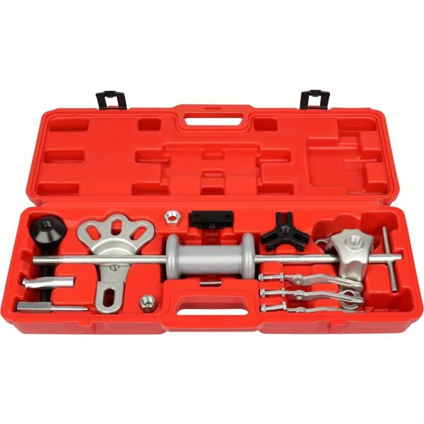 SCITOO 9-Way Slide Hammer Puller Set for Wheel Bearing and Dent Repair