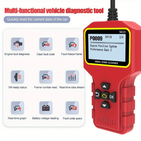 OBD2 Engine Diagnostic Scanner Tool for Cars - Image 6