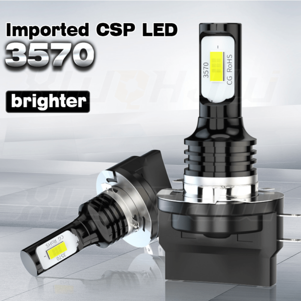 H11B LED Headlight Bulbs 6000K - Ford Fiesta 2011-2013 Low Beam (2-Pack) - Image 2