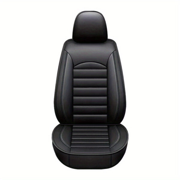 Universal 5 Seat PU Leather Car Seat Covers Full Set Waterproof - Image 6
