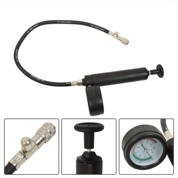 28-Piece Vacuum Radiator Test Kit Coolant Pressure Tester - Image 4