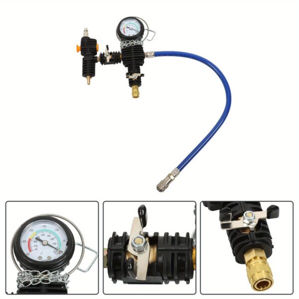 28-Piece Vacuum Radiator Test Kit Coolant Pressure Tester - Image 5