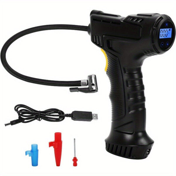 Cordless Air Compressor Tire Inflator with Digital Gauge - Image 5