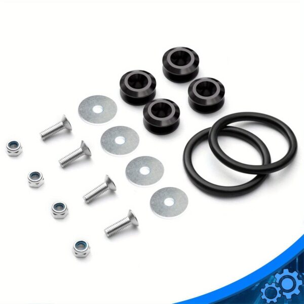 Quick Release Car Bumper Fastener Kit with Spacers - Image 5