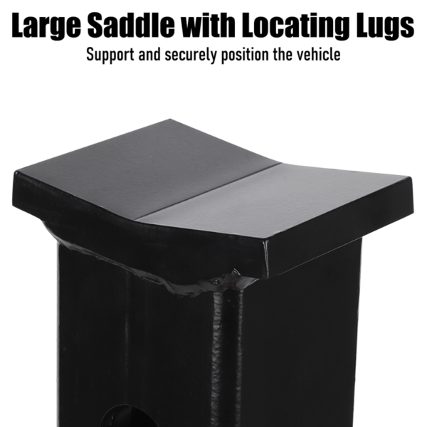 12 Ton Car Jack Stands with Lock Pin - Adjustable Height (2 Pack) - Image 4