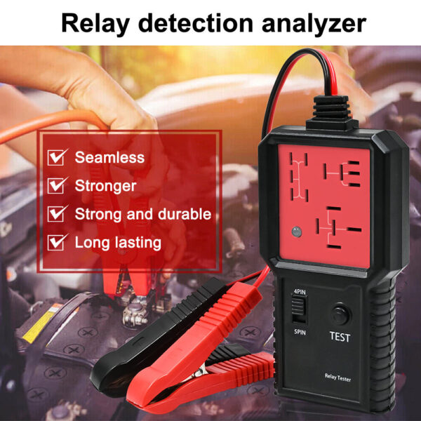 Car Relay Tester 12V Automotive Battery Diagnostic Tool - Image 5