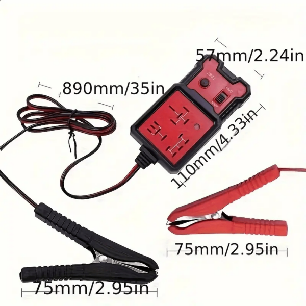 Car Relay Tester 12V Automotive Battery Diagnostic Tool - Image 3