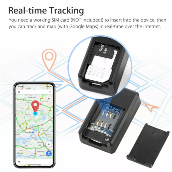 GF07 Mini GPS Real-Time Car Tracker GSM/GPRS Device - Image 6