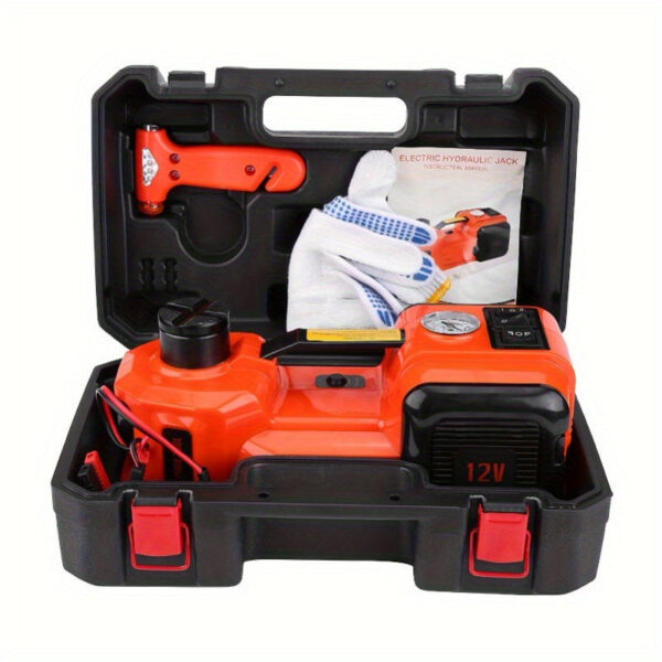 Hydraulic Car Jack 5 Ton with LCD Display, 12V