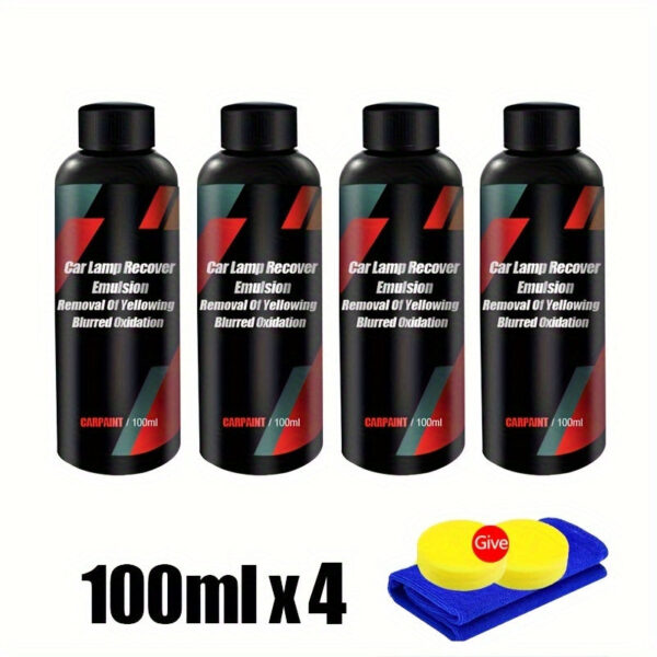 Car Headlight Restoration and Polishing Kit - Image 9