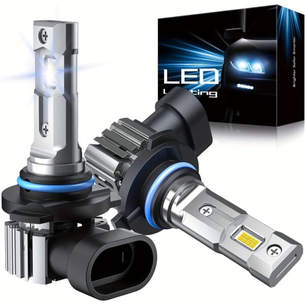 9005 HB3 LED Fog Light Bulbs 60W 16000LM Cool White 2-Pack - Image 7