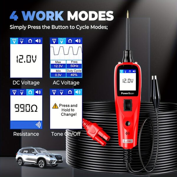 Autel PS100 PowerScan Electrical Circuit Diagnostic Tool Kit - Image 3
