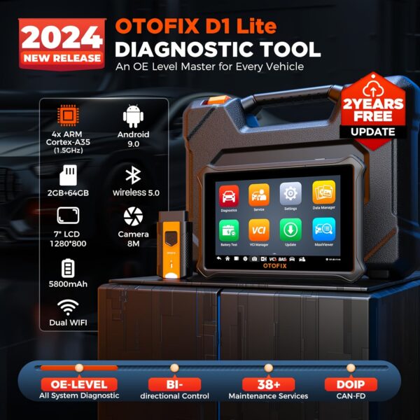 OTOFIX D1 Lite OBD2 Scanner Diagnostic Tool 2024