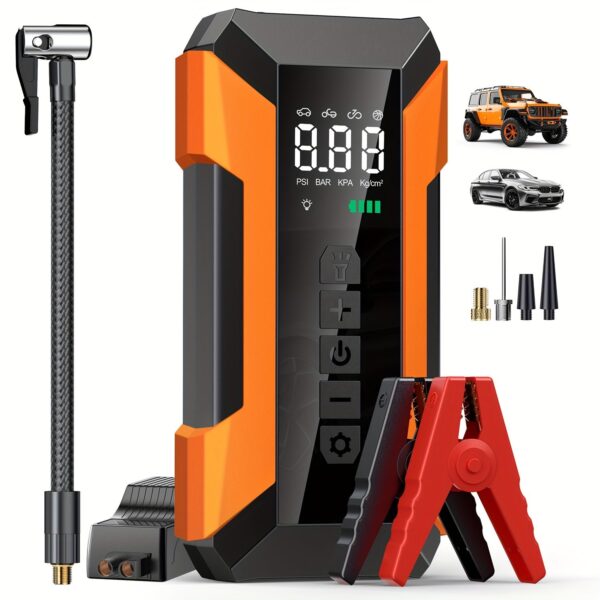Portable Car Jump Starter 3000A with Air Compressor 150PSI - Image 7