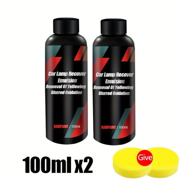 Car Headlight Restoration and Polishing Kit - Image 7