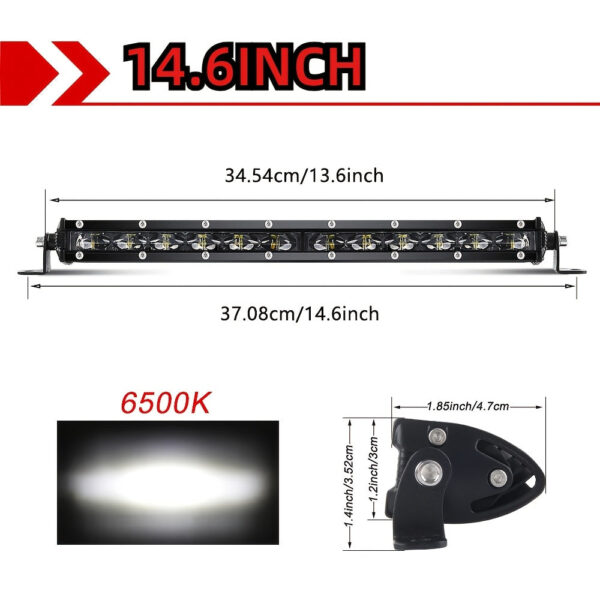 21.3 Inch LED Work Light 220W High Brightness Off-road Vehicle Light - Image 2