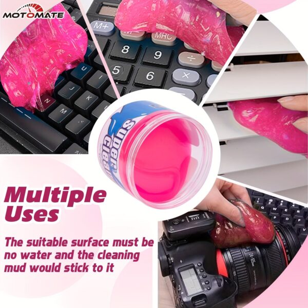 Car Interior Cleaning Gel 160g - Pink - Image 3