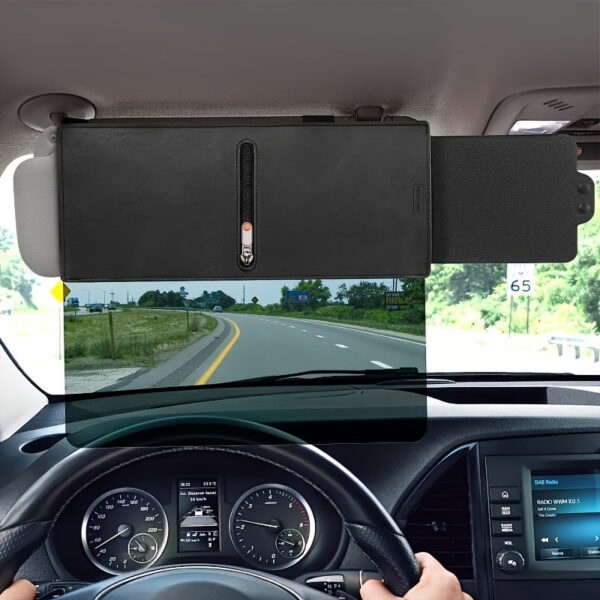 Car Sun Visor Extension Polarized UV400 with Side Sunshade