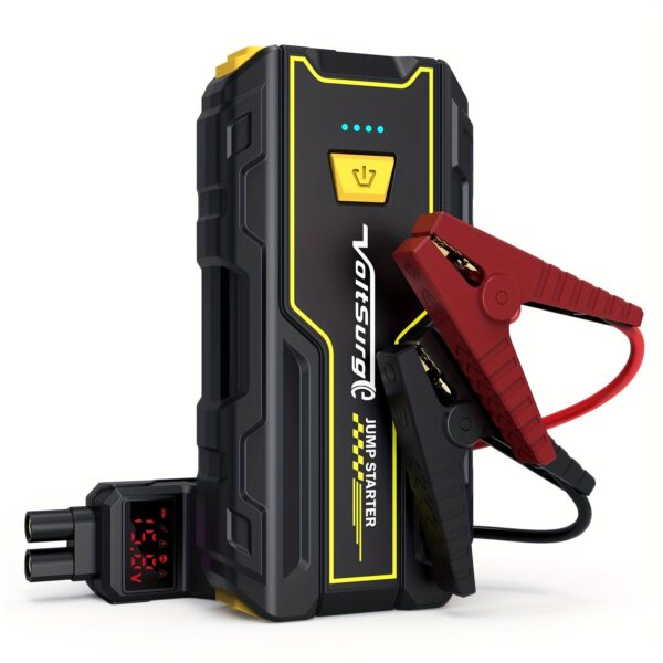 3000A Car Jump Starter with LED Light - 12V Battery for Gas/Diesel 1.85gal/1.45gal - Image 7