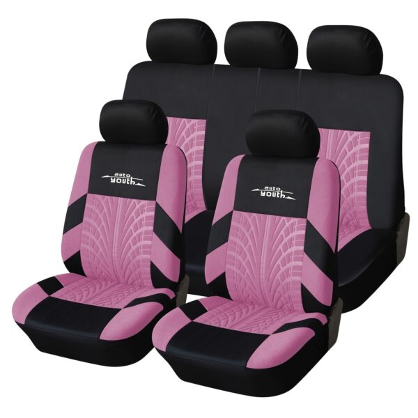 Universal Car Seat Cover Set - Full Set with Split Rear Bench - Image 7