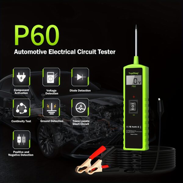 Gecheer P60 Automotive Circuit Tester 6-30V DC