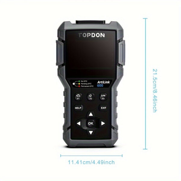 OBD2 Scanner AL600 ABS SRS Diagnostic Tool with Maintenance Reset - Image 3