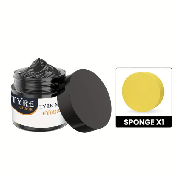 Car Interior Plastic Restoration Cream Black