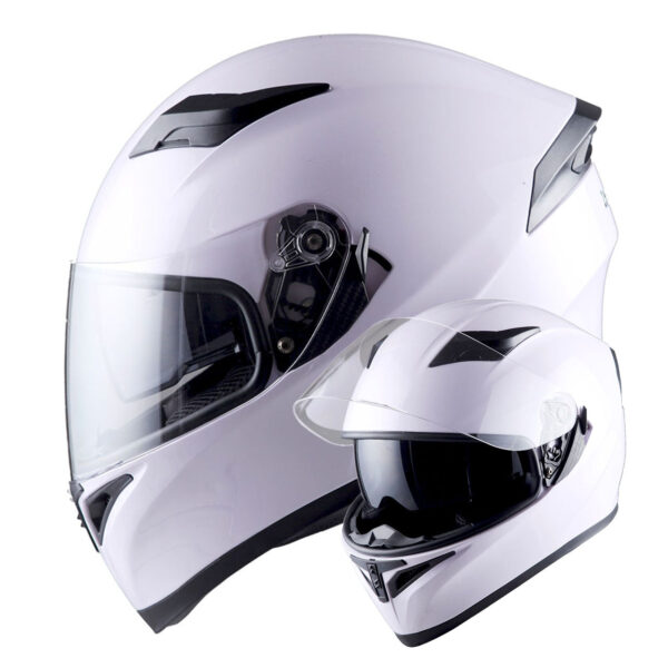 Motorcycle Full Face Helmet Dual Visor HJK316 - Image 34