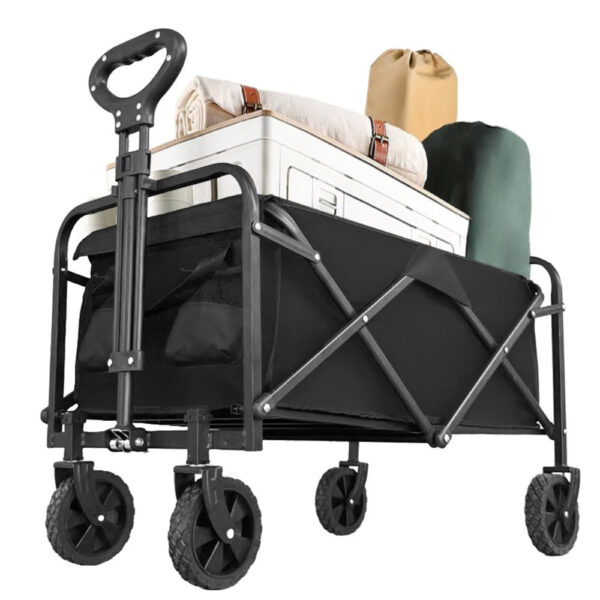 Heavy Duty Folding Hand Truck Dolly with Storage Bags - Image 3