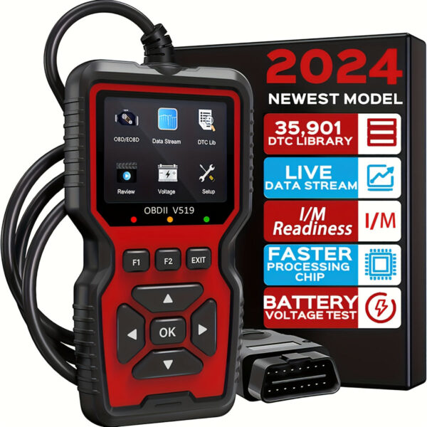 V519 OBD2 Professional Diagnostic Scanner with Live Data - Image 7