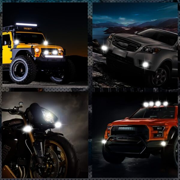 LED Light Bar 140W White/Yellow 4.3-inch - Image 5