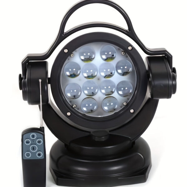 LED Search Light 60W 11 Inch 360° Rotating Magnetic Base 9-32V Off-Road Vehicle Light